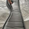 Black leather anatomical girth (dressage) - Image 3